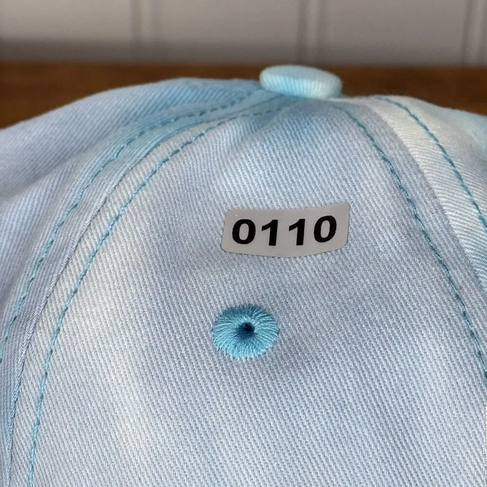 DUDE PERFECT Blue Tie Dye Adjustable Dad Hat Embroidered DP Adult Unisex YouTube